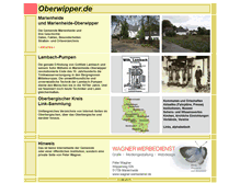 Tablet Screenshot of oberwipper.de